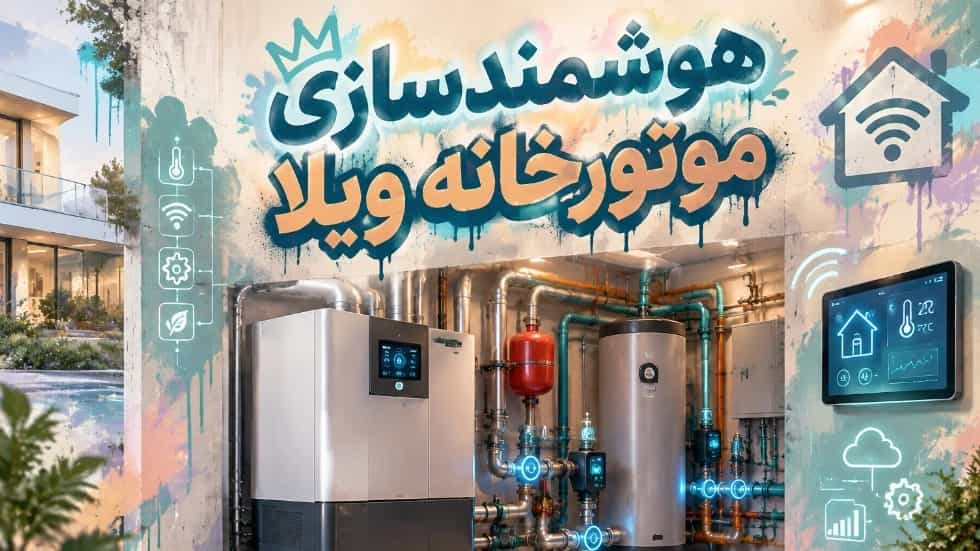 دلیل اصلی که ویلای شما به هوشمندسازی موتورخانه نیاز دارد